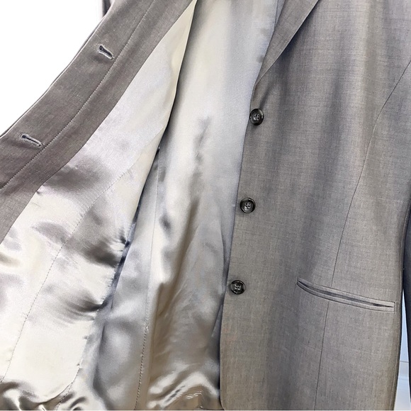 VINTAGE BANANA REPUBLIC Classic Gray Blazer - Picture 5 of 7